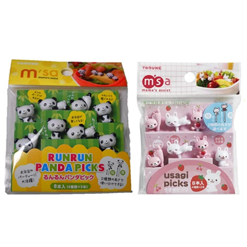 M'SA Torune Food Picks lunchbox accessories recommended by Bentobette Teuko Bento Lunch Packing mom
