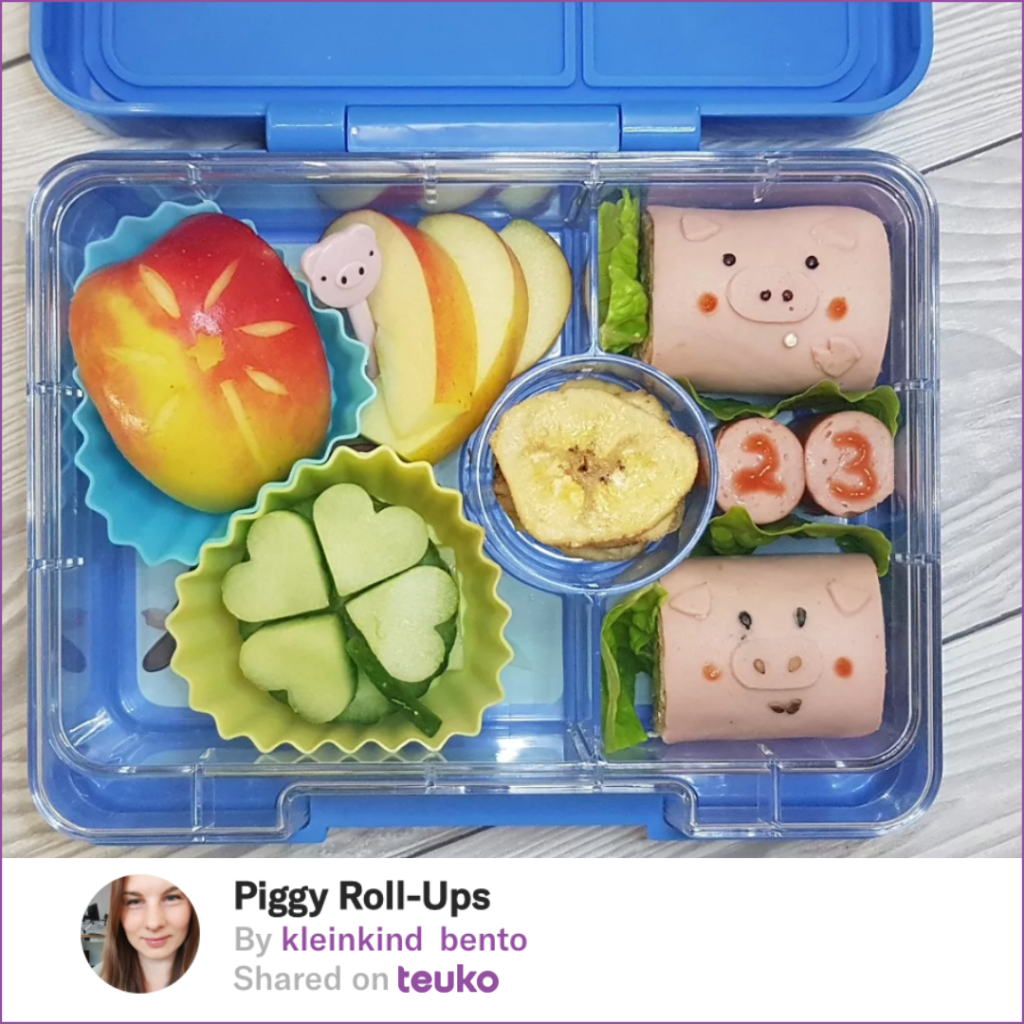 10 Food Ideas celebrating Earth Month for Your Kids’ Lunch with apple slices