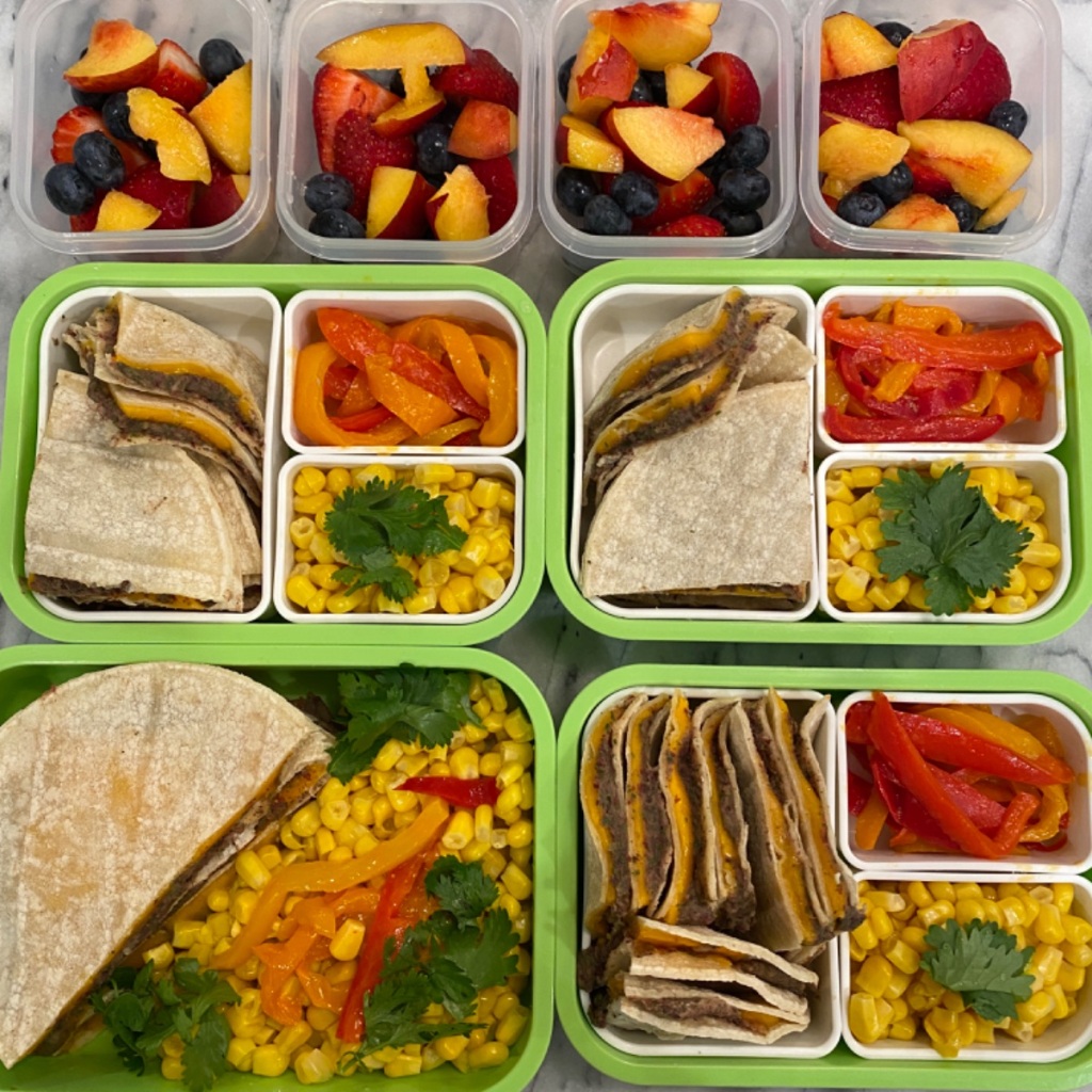 Black beans cheese quesadilla teuko kids lunchbox ideas bento school lunch children food
