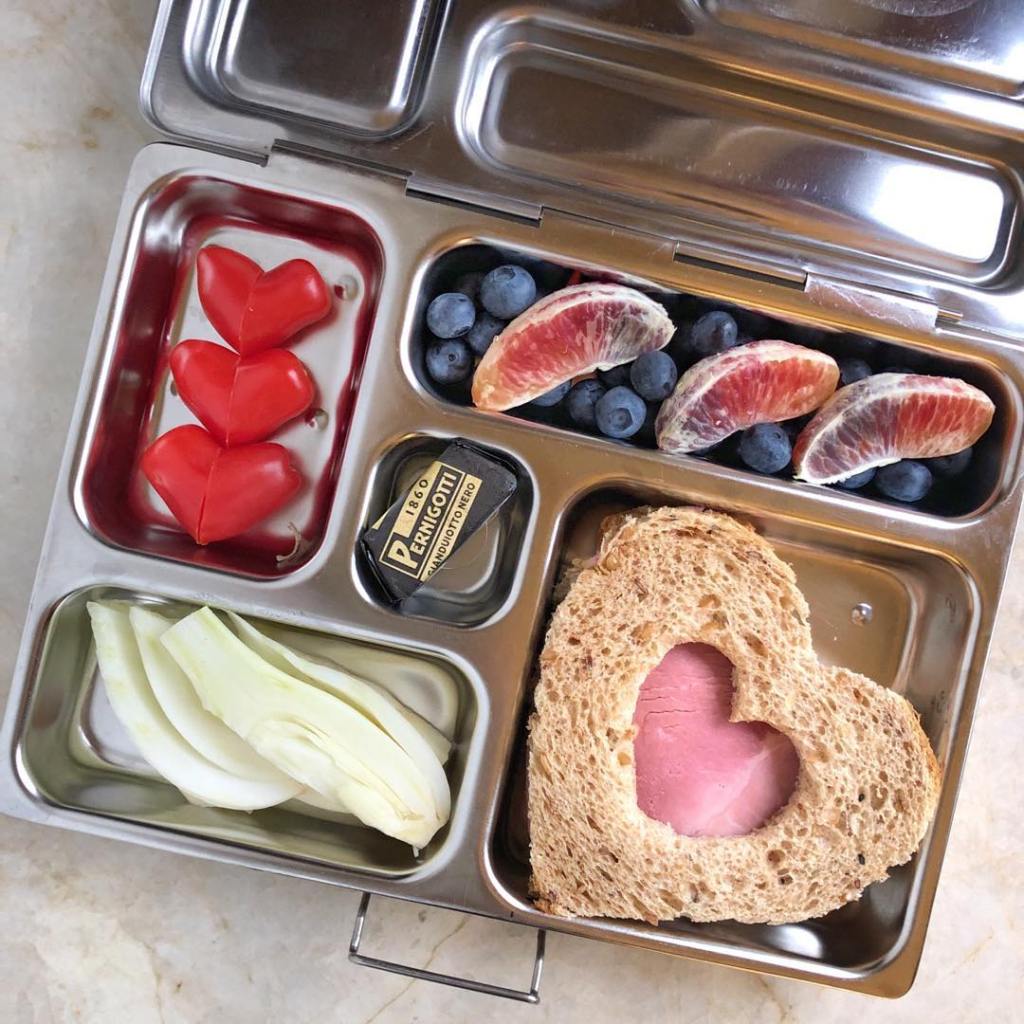 Fennel to crunch in a kid's bento lunchbox