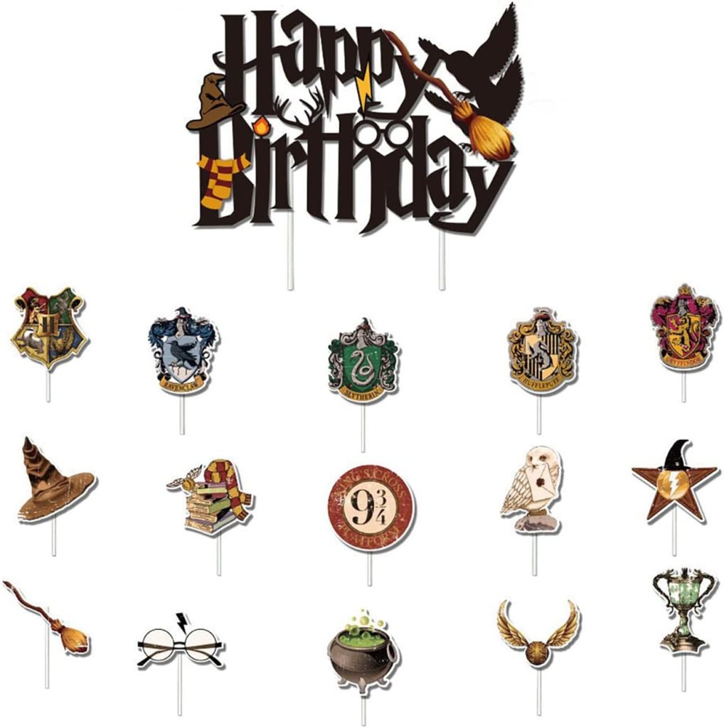 Harry Potter Cupcake toppers food picks